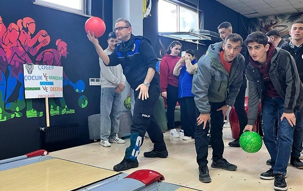 Erzincan İl Emniyet Müdürlüğü Toplum Destekli Polislik Şube Müdürlüğü personeli,