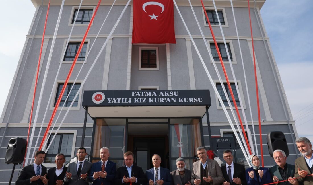 Erzincan İl Müftülüğü koordinesinde, hayırsever Aksu Ailesi tarafından yaptırılan Fatma