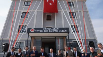 Erzincan İl Müftülüğü koordinesinde, hayırsever Aksu Ailesi tarafından yaptırılan Fatma