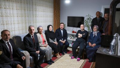 Erzincan’da göreve başlamasının ardından bulduğu her fırsatta aile ziyaretlerinde bulunan