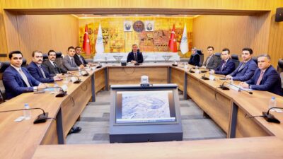 Erzincan Valisi Hamza Aydoğdu başkanlığında, vali yardımcıları ve ilçe kaymakamlarının