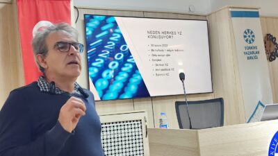 Türkiye Yazarlar Birliği Erzincan Şubesi’nin düzenlediği etkinlikte Doç. Dr. Vehbi