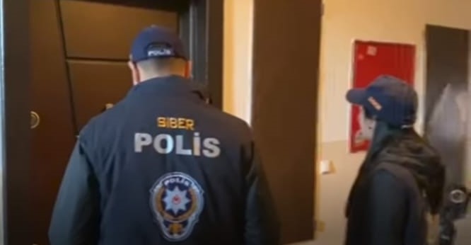 Erzincan İl Emniyet Müdürlüğü Siber Suçlarla Mücadele Şube Müdürlüğü ekiplerince