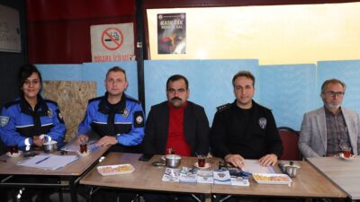 Erzincan İl Emniyet Müdürlüğü Toplum Destekli Polislik Şube Müdürlüğü ekipleri,