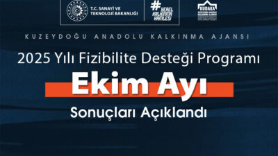 2025 Yılı Fizibilite Desteği Programı kapsamında 31 Ekim 2025 tarihine