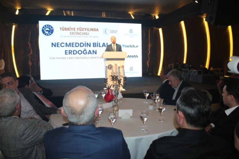 Erzincanlı Sanayici ve İş İnsanları Derneği’nin (ERSİAD) ev sahipliğinde "Türkiye