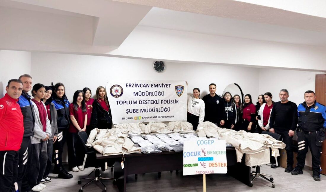 Asayiş Daire Başkanlığı koordinesinde, Erzincan İl Emniyet Müdürlüğü Toplum Destekli
