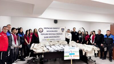 Asayiş Daire Başkanlığı koordinesinde, Erzincan İl Emniyet Müdürlüğü Toplum Destekli