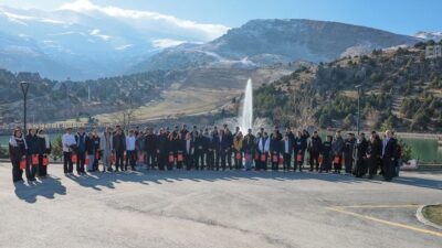 
Erzincan Valisi Hamza Aydoğdu, Vali Yardımcısı Mehmet Emre Canpolat, İl