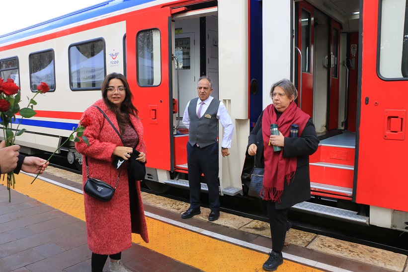 2025–2026 kış sezonunun ilk seferine çıkan Ankara–Kars Turistik Doğu Ekspresinin