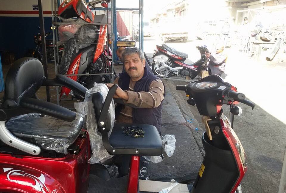 Erzincan’da uzun yıllardır motosiklet tamir ve bakımı yapan deneyimli bir