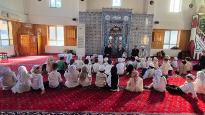 Erzincan Bayındır Camii’ sabah "Cami - Çocuk Buluşması" kapsamında İbrahim