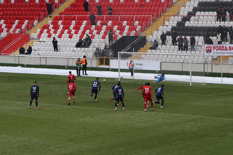 TFF 2. Lig Beyaz Gurup 21. Hafta mücadelesinde sahasında konuk