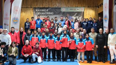 Erzincan Refahiye İlçesi Dumanlı Yaylası Tabiat Parkı’nda düzenlenen Kayakla Oryantiring