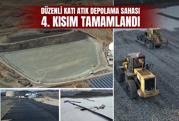Erzincan Belediyesi’ne ait Düzenli Katı Atık Depolama Sahası’nda,2025 yılının temmuz