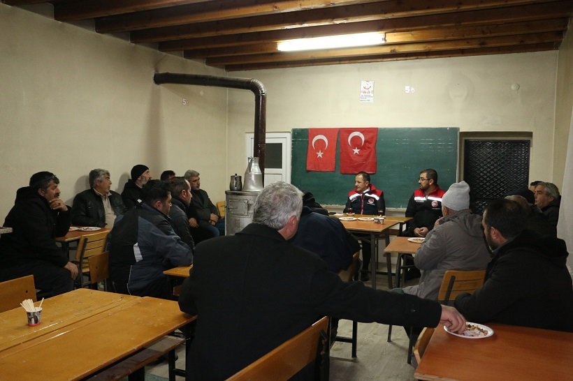 Erzincan Tarım ve Orman İl Müdürlüğümüz tarafından düzenlenen kış dönemi