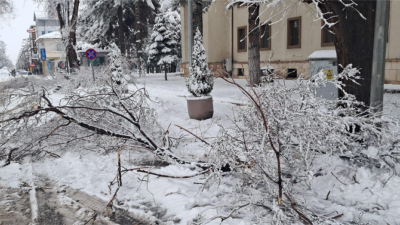 Erzincan’da etkili olan yoğun kar yağışı, şehir genelinde hayatı olumsuz