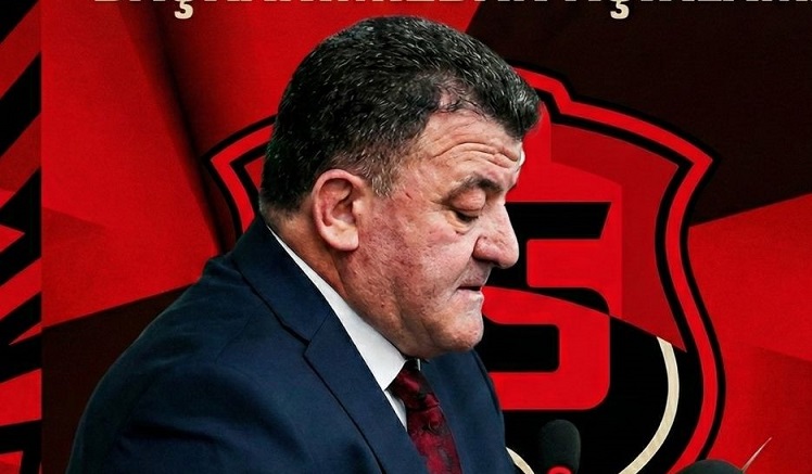 24Erzincanspor kulübü başkanı Alaattin Yavuz Güneş sosyal medya hesabı üzerinden