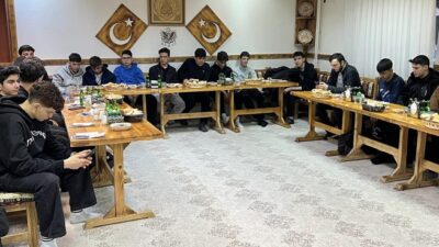 Erzincan Belediye Başkanı Bekir Aksun’un davetiyle, Erzincan Belediyesi Konukevi’nde Ramazan