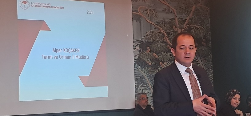 2025 yılını değerlendiren Erzincan İl Tarım ve Orman Müdürü Alper