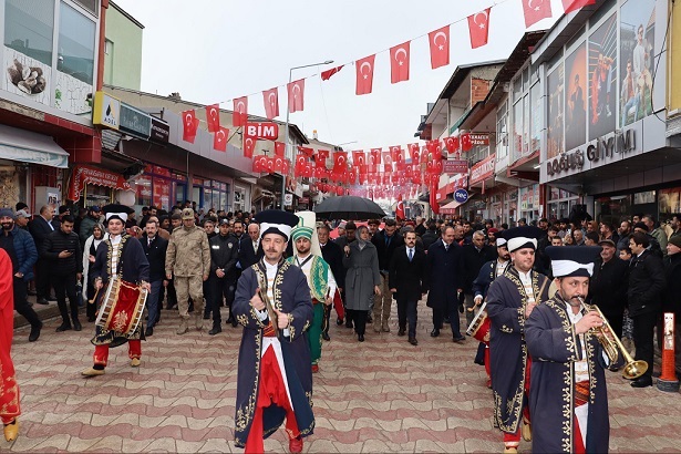 18 Şubat Erzincan Tercan İlçesinin kurtuluşunun 108. Yılı etkinliklerinde kortej
