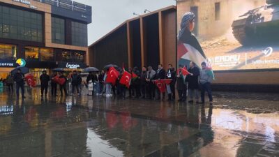 Erzincan Filistin Dayanışma Platformu öncülüğünde, sivil toplum kuruluşlarının katılımıyla “Gazze