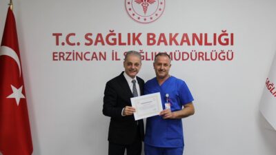 Erzincan İl Sağlık Müdürlüğü binasının taşınma sürecinde özveriyle görev yapan