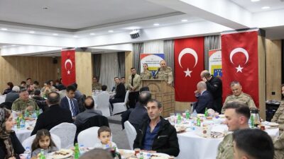 Erzincan İl Jandarma Komutanlığı tarafından, şehit aileleri ile gaziler ve