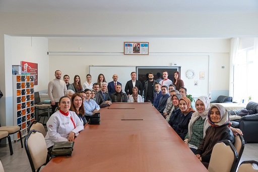 Erzincan Valisi Hamza Aydoğdu, İl Millî Eğitim Müdürü Hacı Ömer