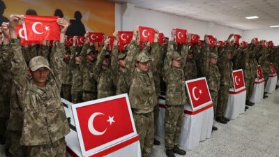 59’uncu Havan ve Topçu Eğitim Tugay Komutanlığı’nda düzenlenen Bedelli Er