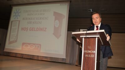 Türkiye Yazarlar Birliği Erzincan Şubesi tarafından bu yıl ikincisi düzenlenen