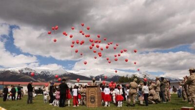 23 Nisan Ulusal Egemenlik ve Çocuk Bayramı dolayısıyla düzenlenen etkinlikte,