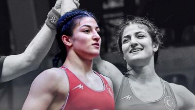 Erzincanlı millî güreşçi Elvira Süleyman, Arnavutluk’un başkenti Tiran’da düzenlenen Avrupa
