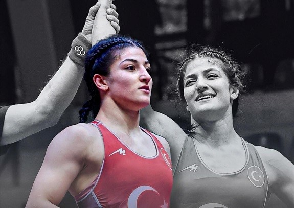Erzincanlı millî güreşçi Elvira Süleyman, Arnavutluk’un başkenti Tiran’da düzenlenen Avrupa