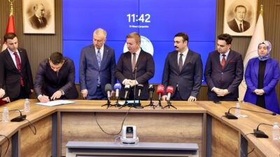 Erzincan Valisi Hamza Aydoğdu başkanlığında, Erzincan Binali Yıldırım Üniversitesi Rektörü