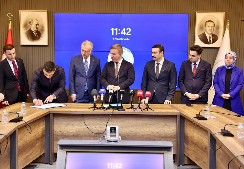 Erzincan Valisi Hamza Aydoğdu başkanlığında, Erzincan Binali Yıldırım Üniversitesi Rektörü