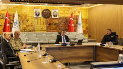 Erzincan Valisi Hamza Aydoğdu, İçişleri ve Milli Eğitim Bakanlarının başkanlığında