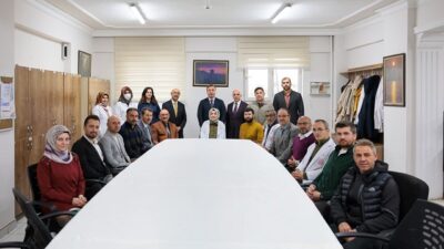 Erzincan Valisi Hamza Aydoğdu, İl Millî Eğitim Müdürü Hacı Ömer