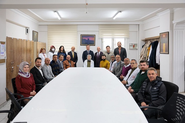 Erzincan Valisi Hamza Aydoğdu, İl Millî Eğitim Müdürü Hacı Ömer