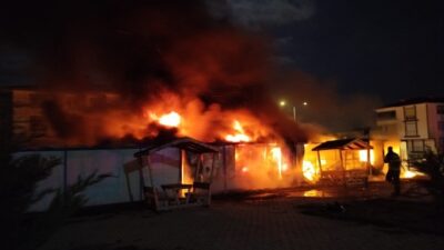 112 Acil Çağrı Merkezi’ne yapılan ihbarda, Başbağlar Mahallesi TOKİ Şantiyesi’nde