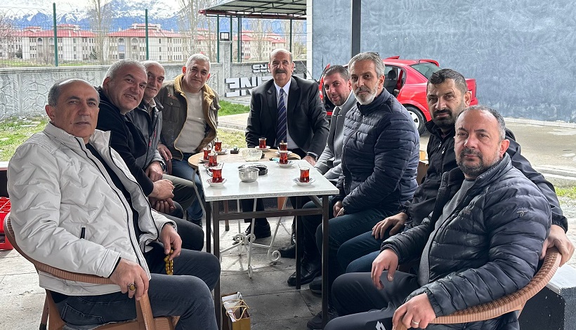 Seçim öncesi saha çalışmalarını sürdüren Erzincan Ticaret ve Sanayi Odası