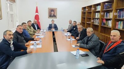 Kemaliye Kaymakamı Emirhan Arıkan’ın başkanlığında, Turizm sezonu öncesi alınacak tedbirler