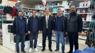 Erzincan Ticaret ve Sanayi Odası Başkan adayı Süleyman Tan, esnaf