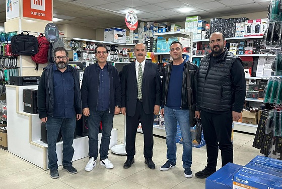Erzincan Ticaret ve Sanayi Odası Başkan adayı Süleyman Tan, esnaf