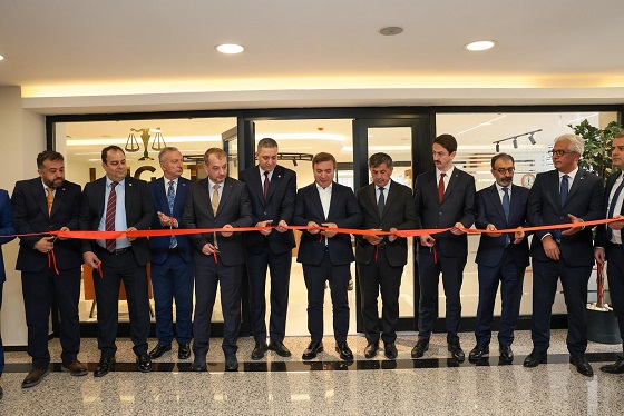 Erzincan Barosu bünyesinde protokol üyelerinin katılımı ile LUGAT Baro açılışı