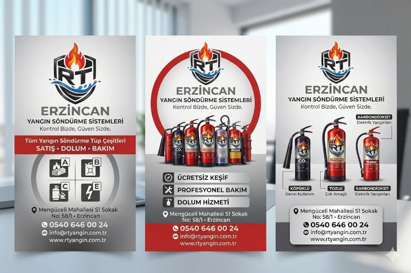 Yangın söndürme sistemlerinde kontrol bizde, güven sizde. Her türlü yangın