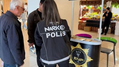 Erzincan İl Emniyet Müdürlüğü Narkotik Suçlarla Mücadele Şube Müdürlüğü ekipleri,