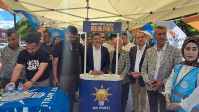 AK Parti Erzincan İl Başkanı Alpay Kabadayı partiye üye kayıtlarının