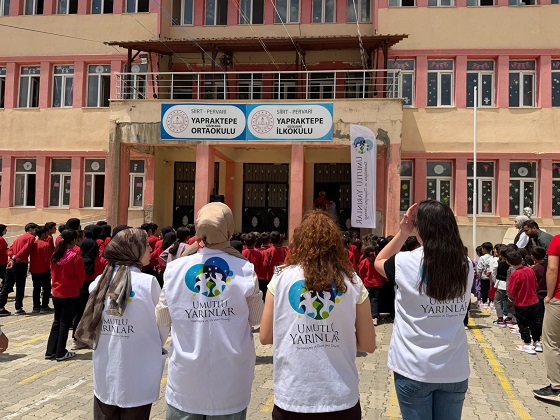 Umutlu Yarınlar Yardımlaşma ve Dayanışma Derneği, sosyal sorumluluk faaliyetleri kapsamında