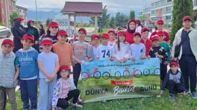 3 Haziran Dünya Bisiklet Günü, Erzincan Demirkent TOKİ İlkokulu’nda coşku